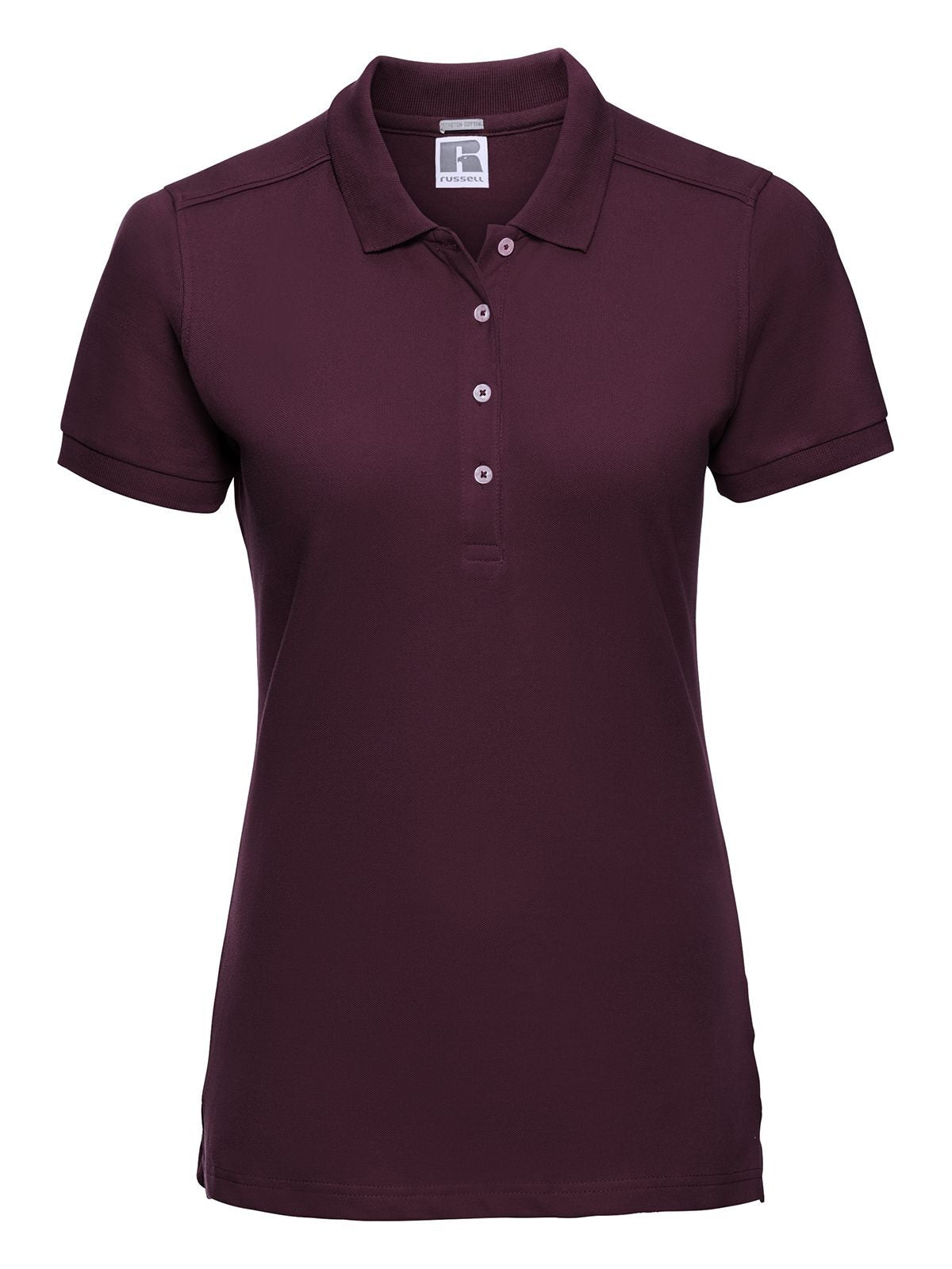 POLO STRETCH DONNA - RUSSELL EUROPEBordeaux