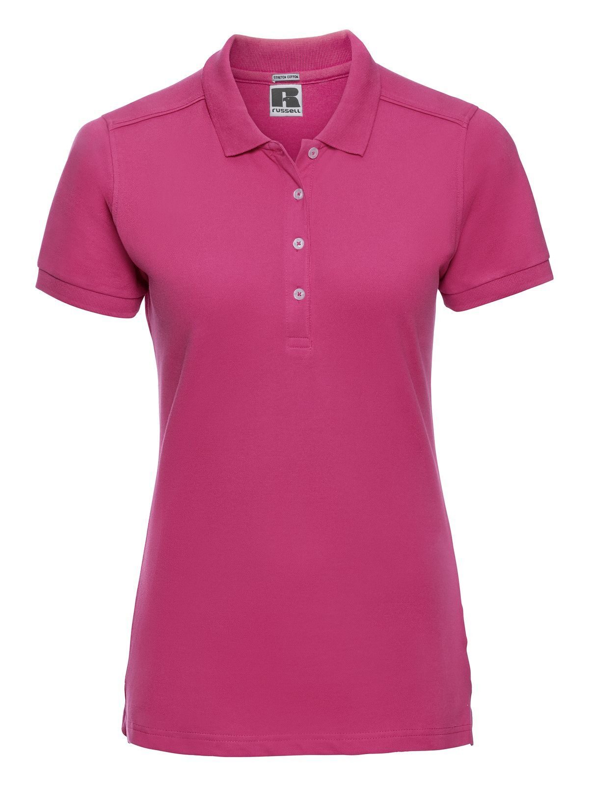 POLO STRETCH DONNA - RUSSELL EUROPEFucsia