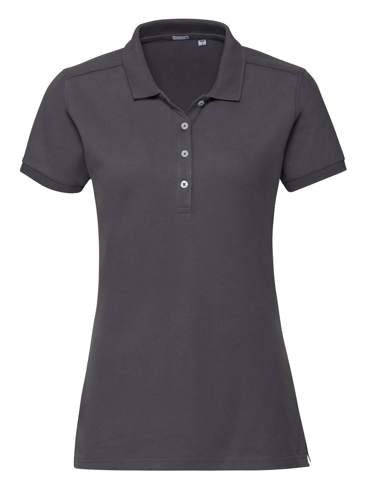 POLO STRETCH DONNA - RUSSELL EUROPEGrigio Convoglio