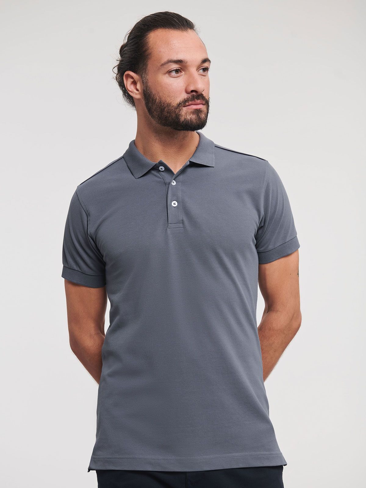 POLO STRETCH UOMO - RUSSELL EUROPE fronte