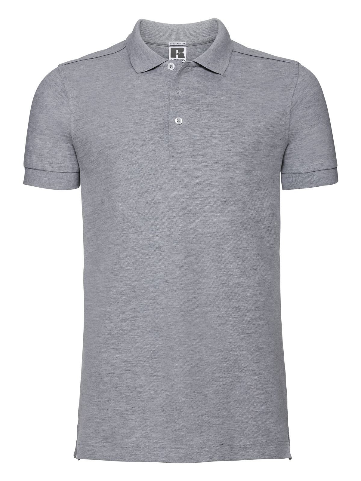 POLO STRETCH UOMO - RUSSELL EUROPEBlu Chiaro Oxford