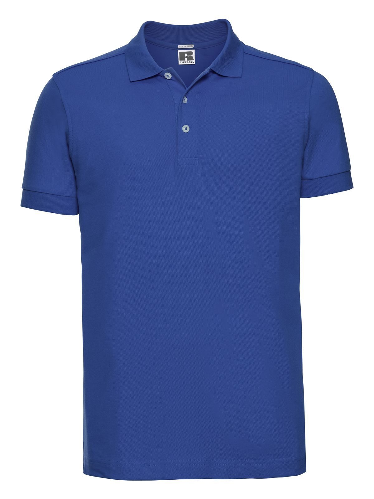 POLO STRETCH UOMO - RUSSELL EUROPEAzzurro