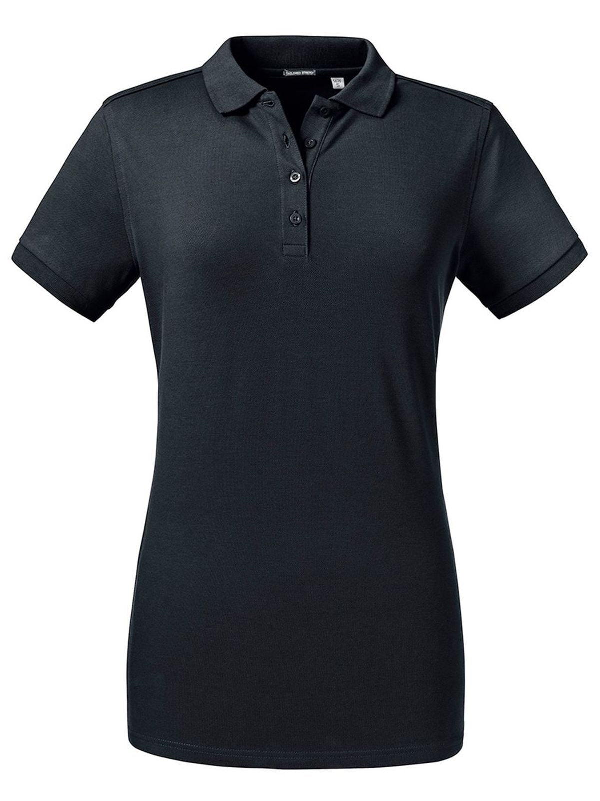 POLO STRETCH TAILORED DONNA TAGLIO MODERNO - RUSSELL EUROPENero