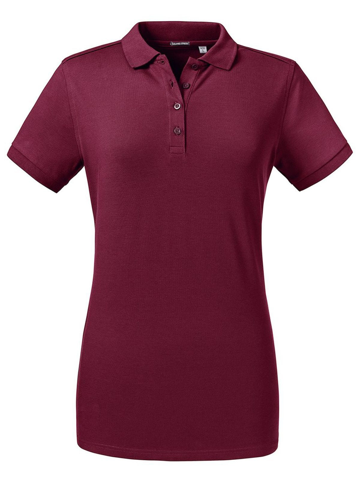 POLO STRETCH TAILORED DONNA TAGLIO MODERNO - RUSSELL EUROPEBordeaux