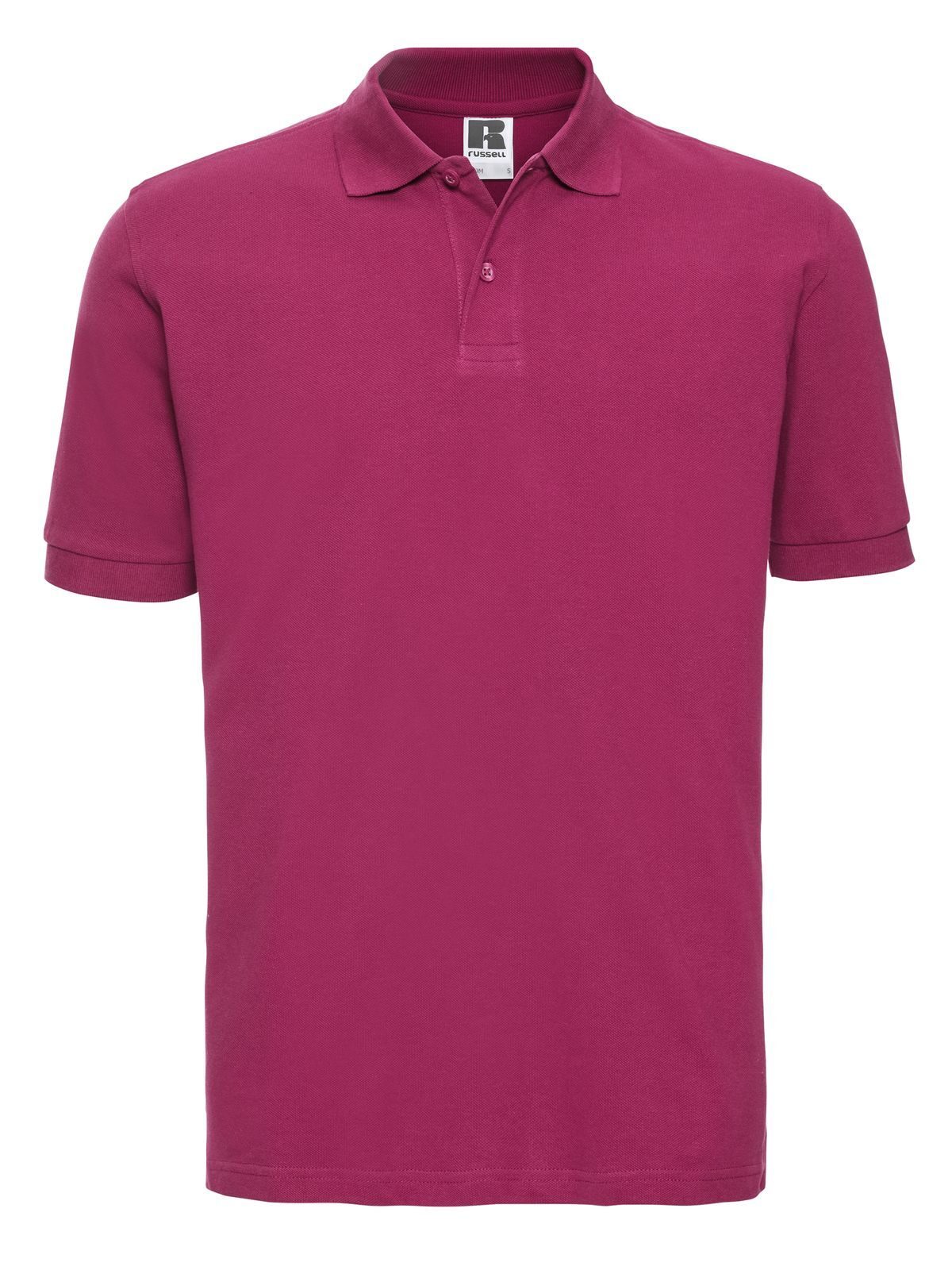 POLO CLASSICA IN COTONE - RUSSELL EUROPEFucsia