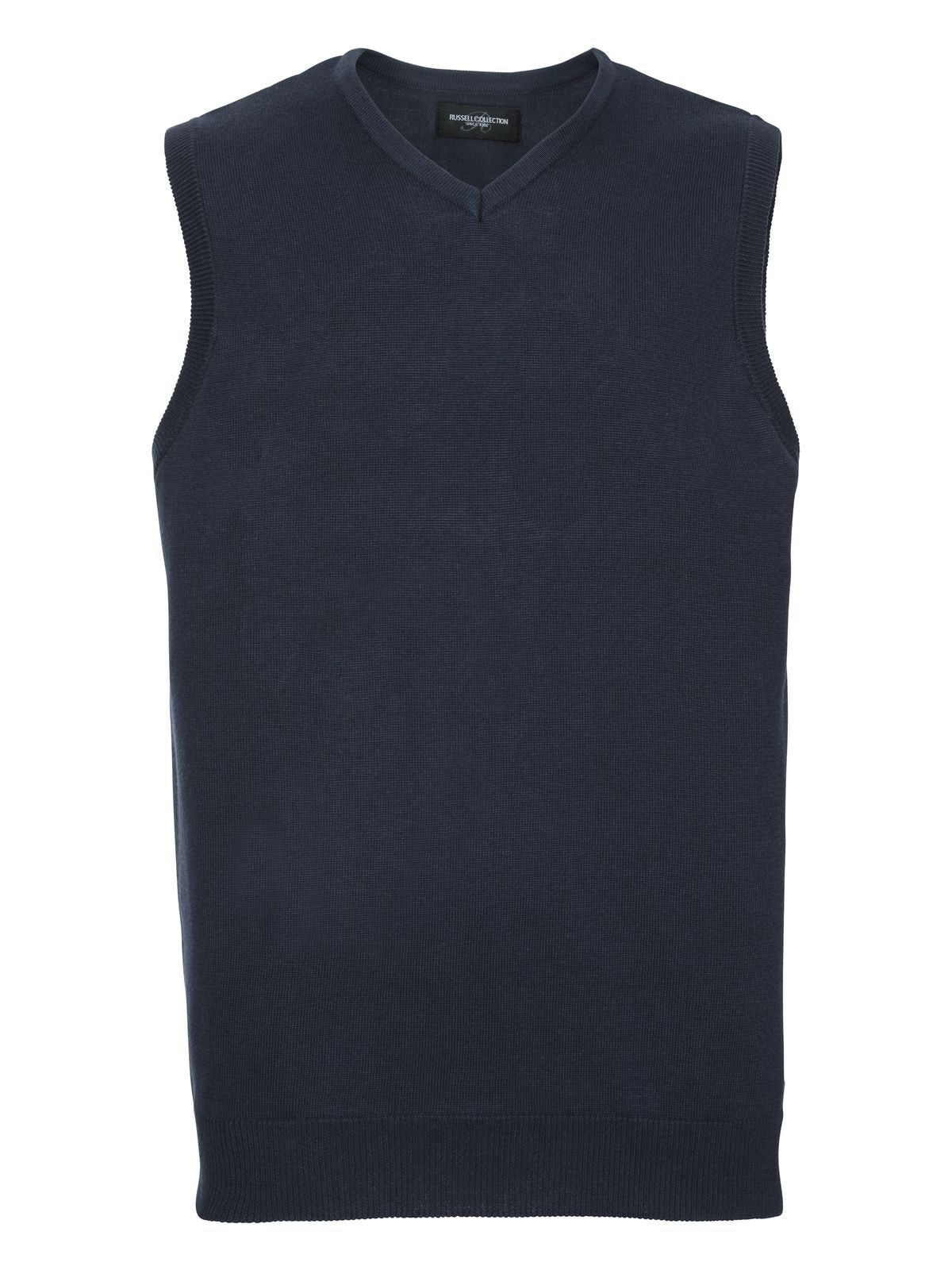GILET CON SCOLLO A V - RUSSELL EUROPEBlu Navy Francese