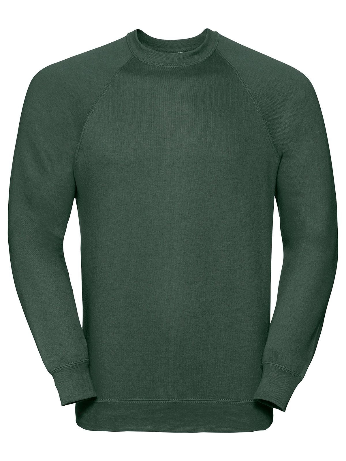 FELPA CLASSICA MANICA RAGLAN UOMO - RUSSELL EUROPEVerde Bottiglia