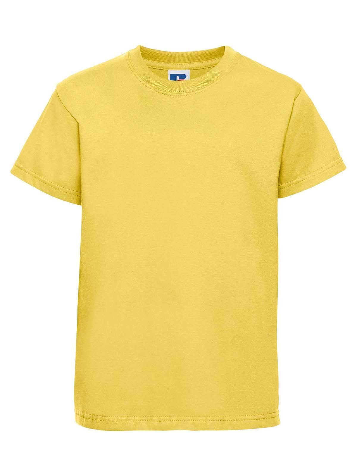 T-SHIRT AUTHENTIC CLASSICA BAMBINO - RUSSELL EUROPEGiallo