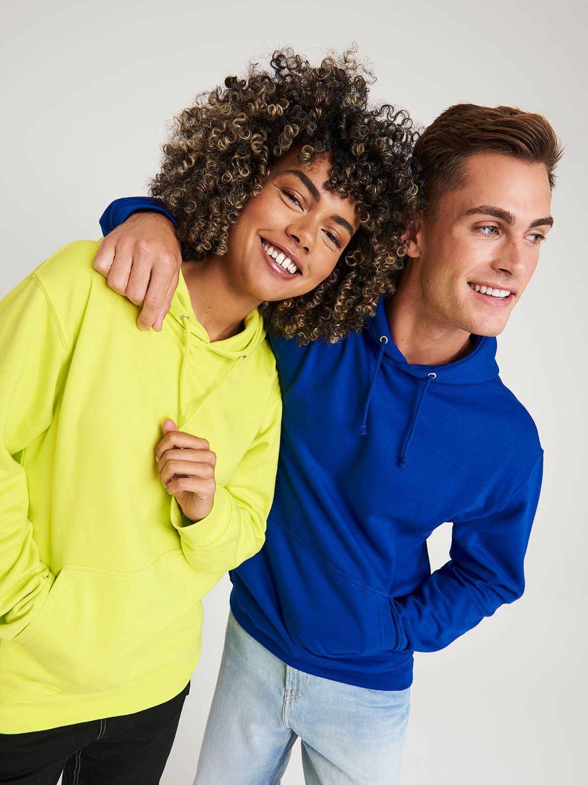 FELPA UNISEX COLLEGE HOODIE - AWDIS JUST HOODS fronte