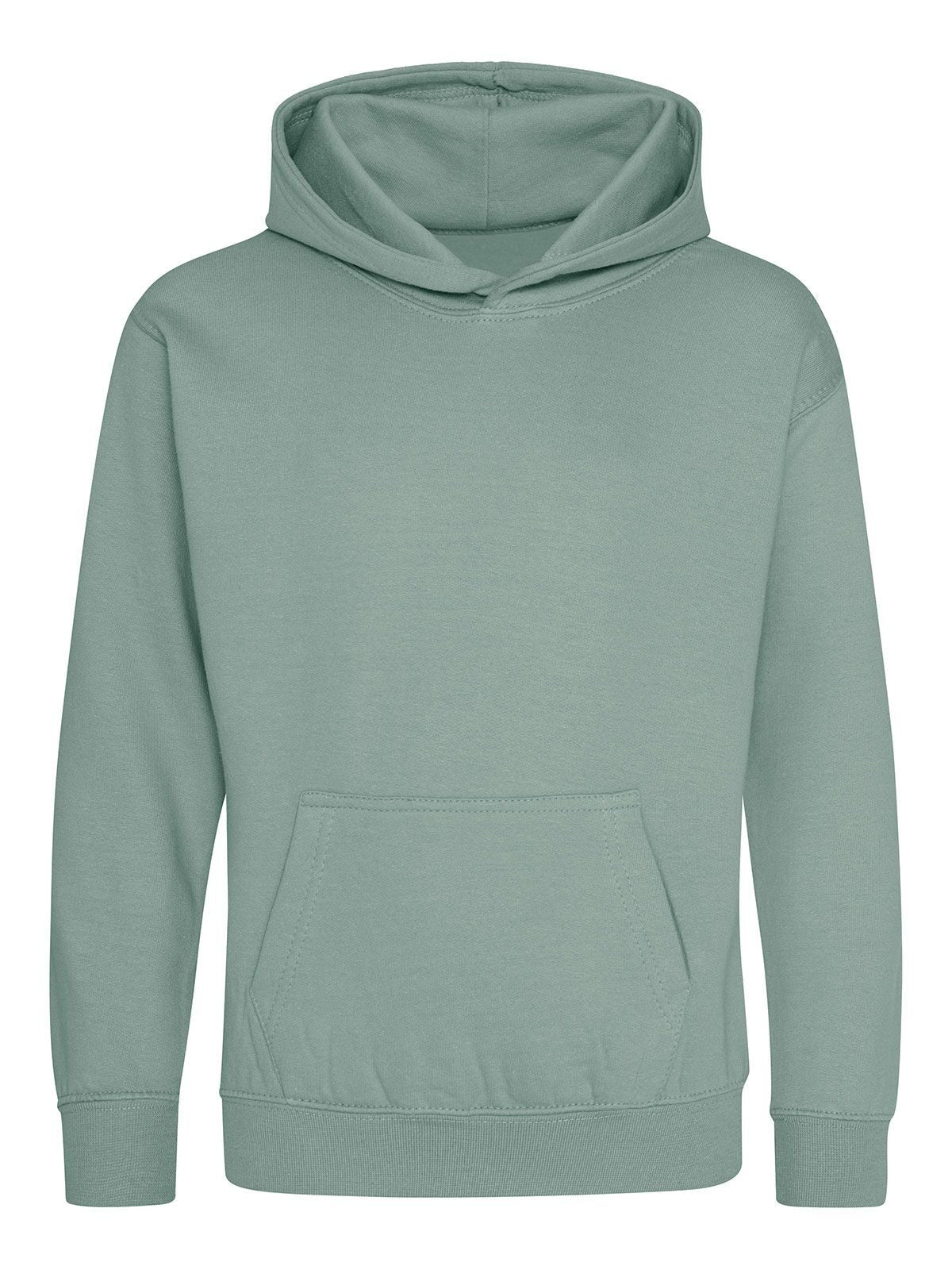 FELPA DOPPIO STRATO KIDS HOODIE - AWDIS JUST HOODSVerde Polveroso