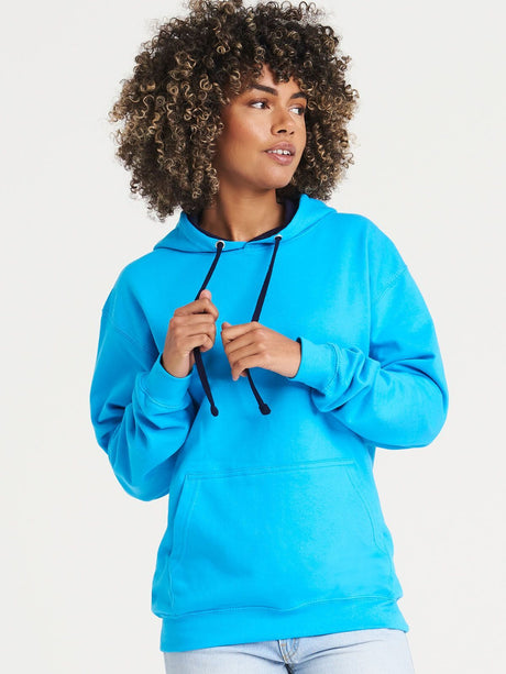 FELPA UNISEX VARSITY HOODIE - AWDIS JUST HOODS fronte