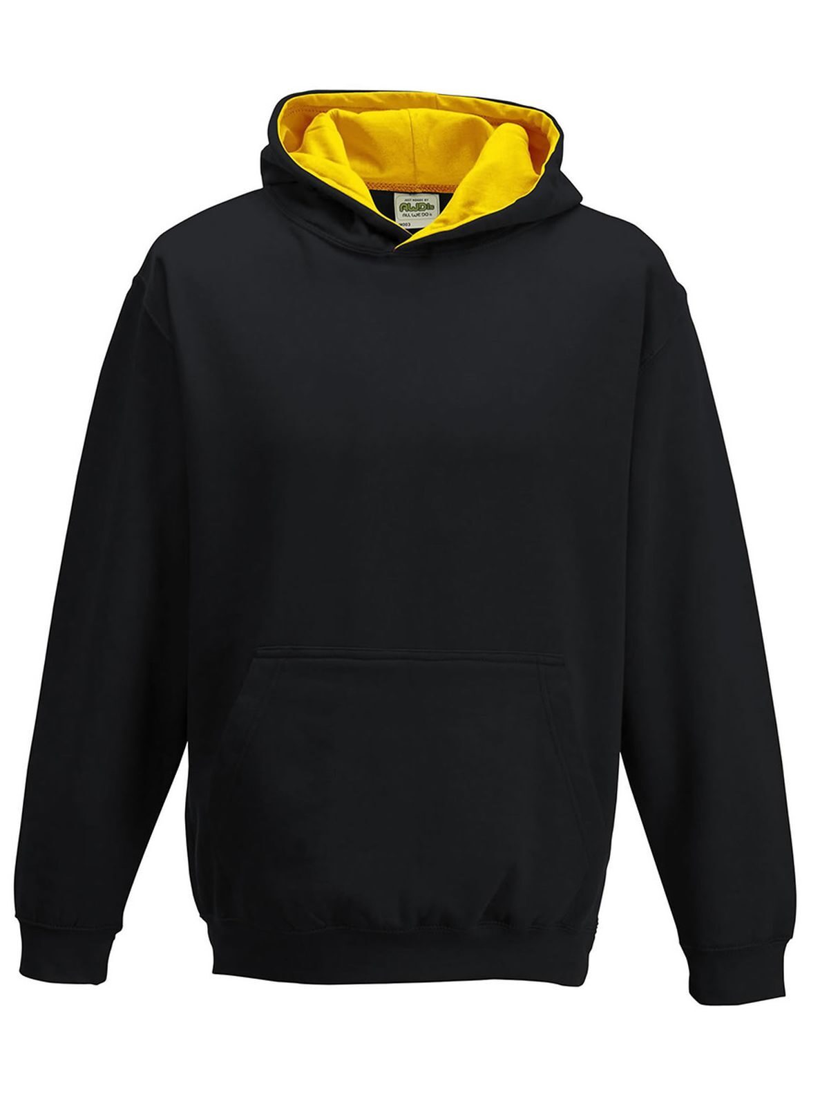 FELPA CON CAPPUCCIO KIDS VARSITY HOODIE - AWDIS JUST HOODSNero Jet-Oro