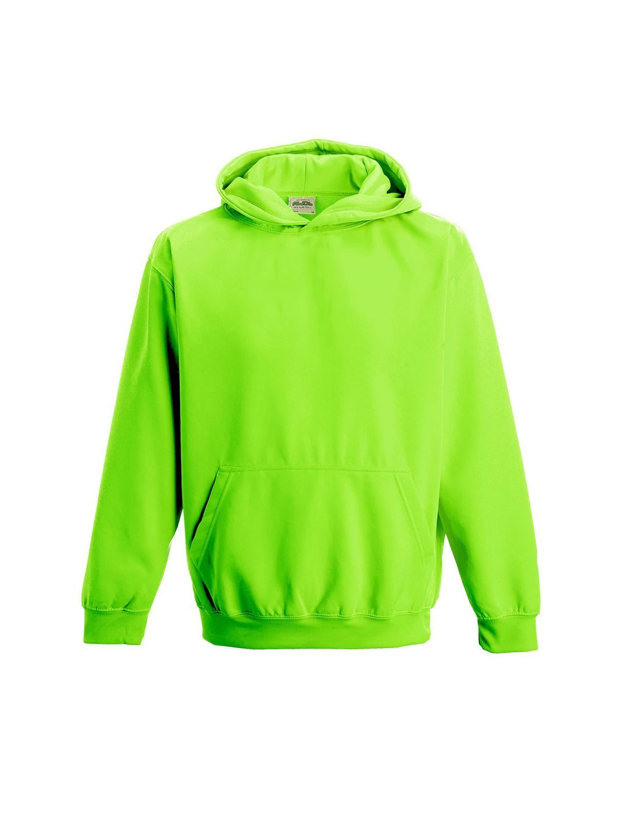 FELPA KIDS ELECTRIC HOODIE - AWDIS JUST HOODSVerde Elettrico