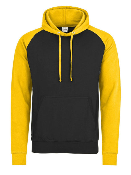 FELPA CON CAPPUCCIO BASEBALL HOODIE - AWDIS JUST HOODSNero Jet-Oro