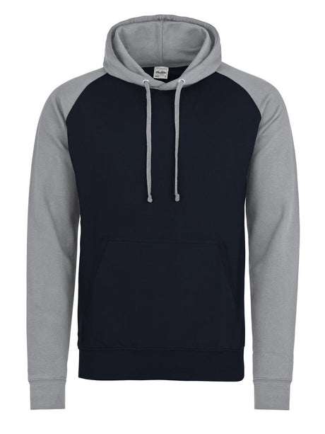 FELPA CON CAPPUCCIO BASEBALL HOODIE - AWDIS JUST HOODS