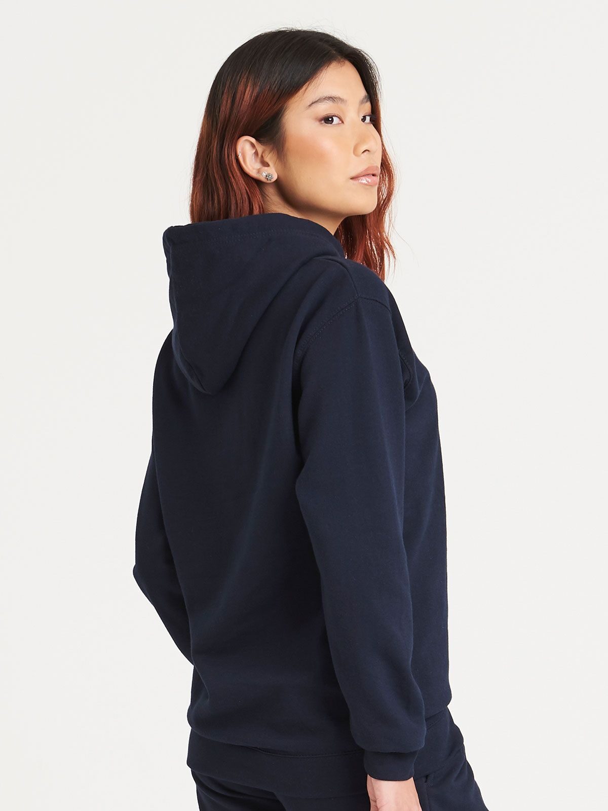 FELPA UNISEX CON CAPPUCCIO EPIC PRINT HOODIE - AWDIS JUST HOODS laterale