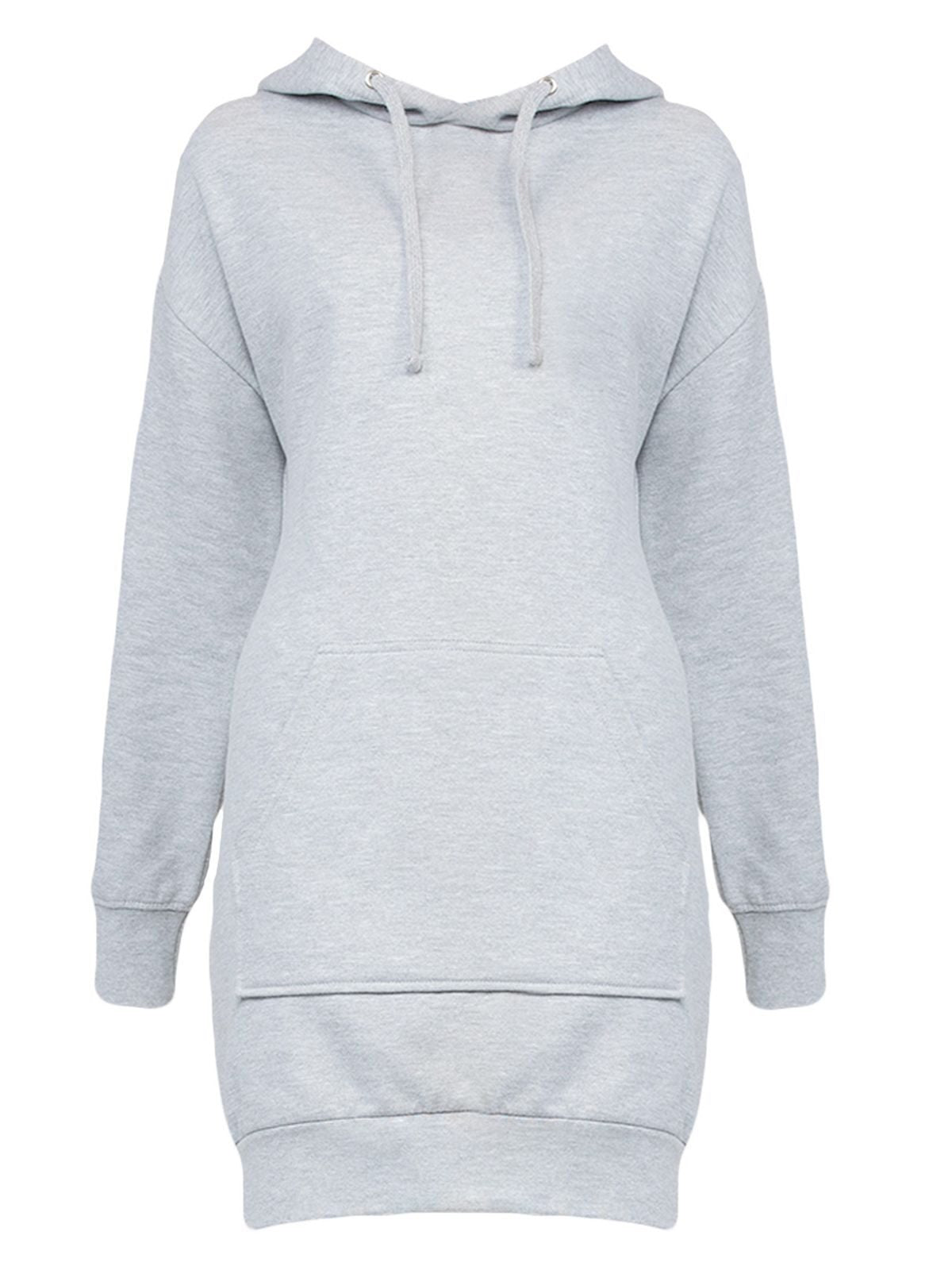 ABITO DONNA HOODIE DRESS - AWDIS JUST HOODSGrigio Melange
