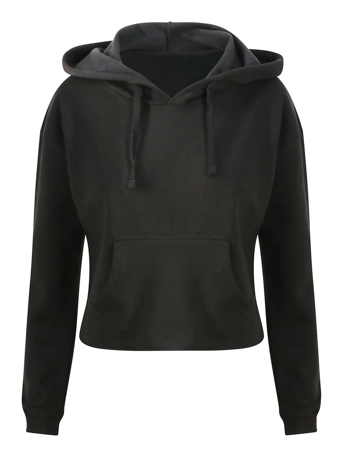 FELPA GIRLIE CROPPED HOODIE - AWDIS JUST HOODSNero Corvino