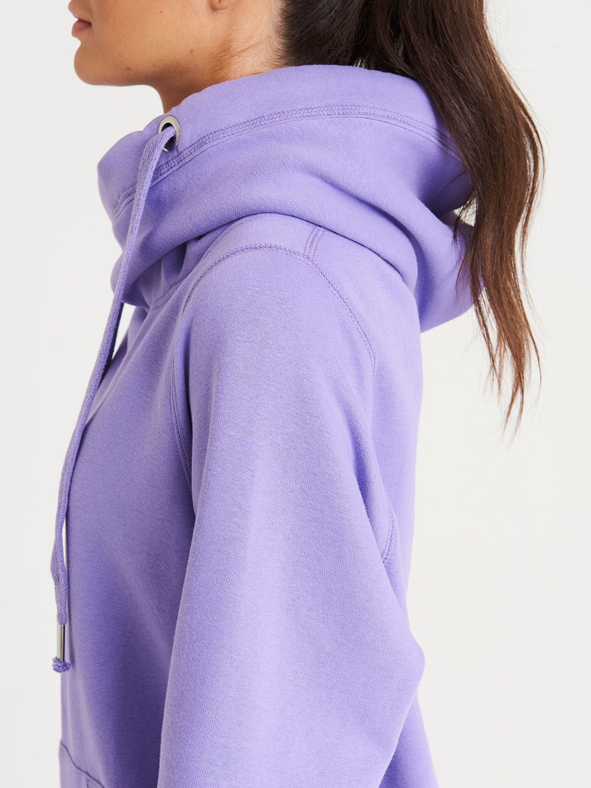 FELPA PESANTE CROSS NECK HOODIE - AWDIS JUST HOODS laterale