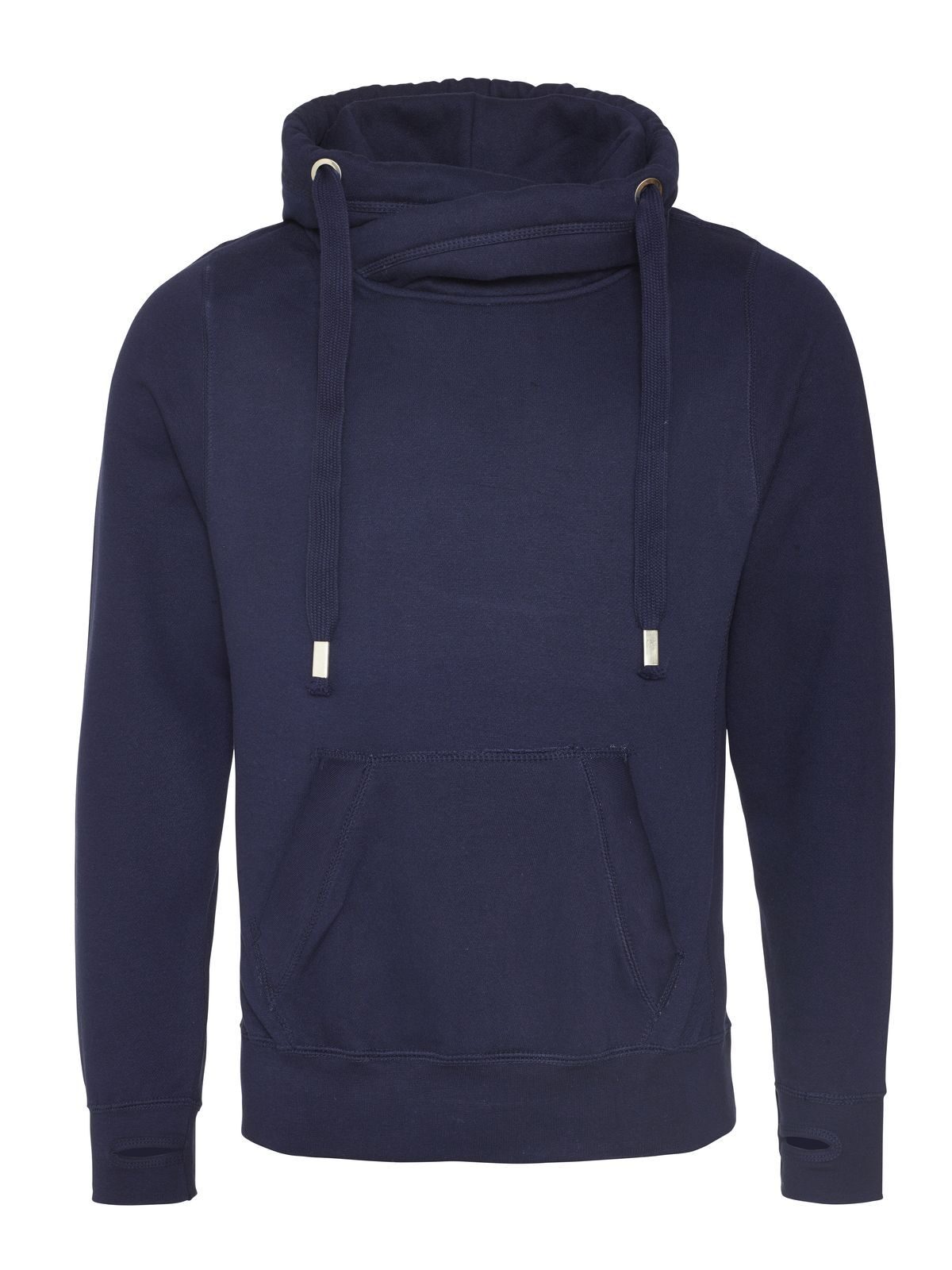 FELPA PESANTE CROSS NECK HOODIE - AWDIS JUST HOODSBlu Oxford