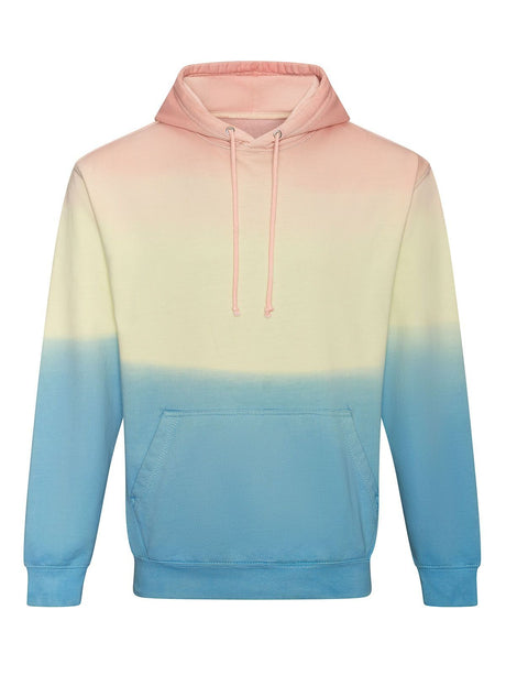 FELPA UNISEX CON CAPPUCCIO AWDIS TIE-DYE HOODIE - AWDIS JUST HOODSTramonto Pastello
