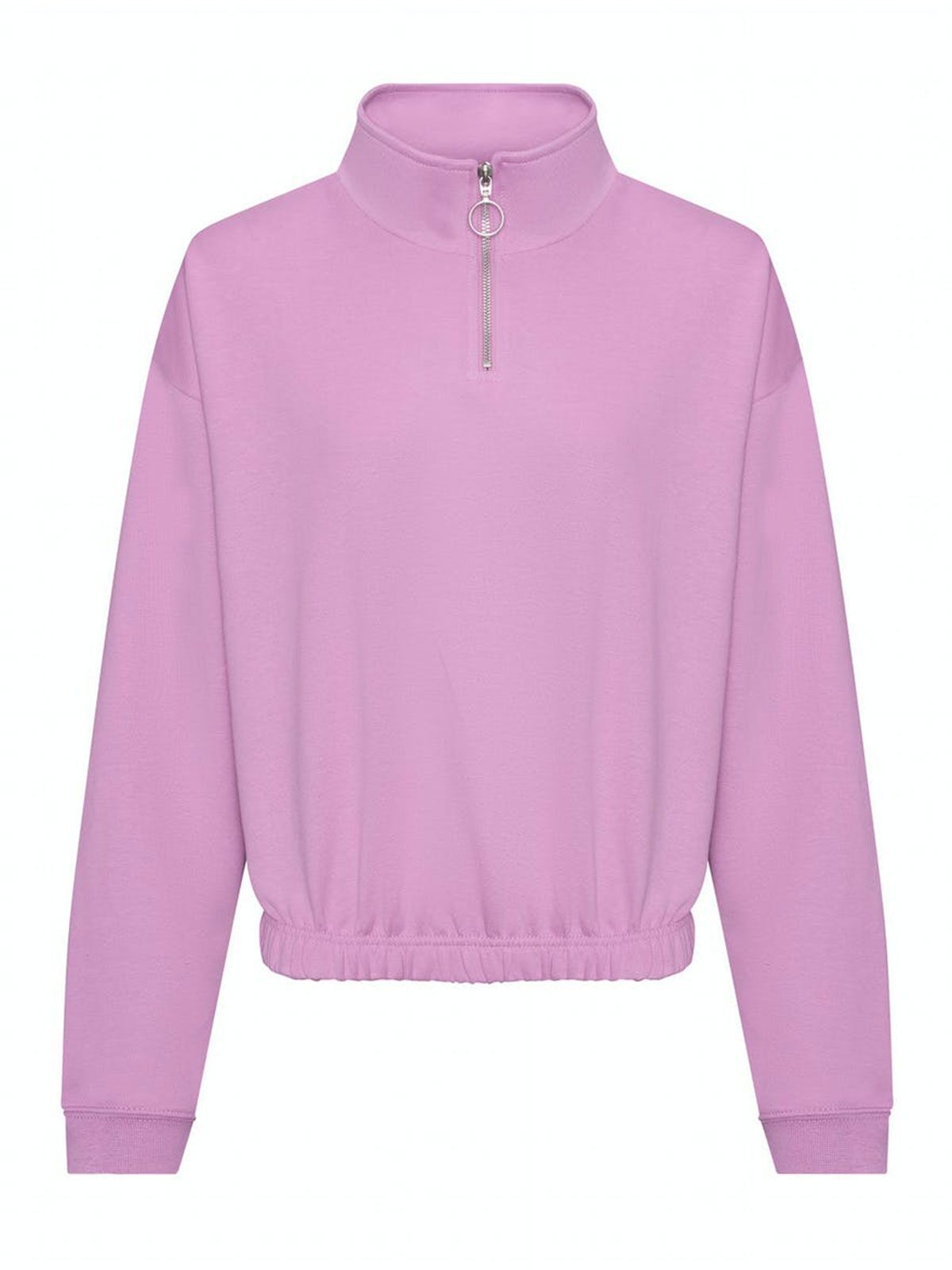 FELPA WOMEN’S CROPPED ½ ZIP SWEAT - AWDIS JUST HOODSLavanda