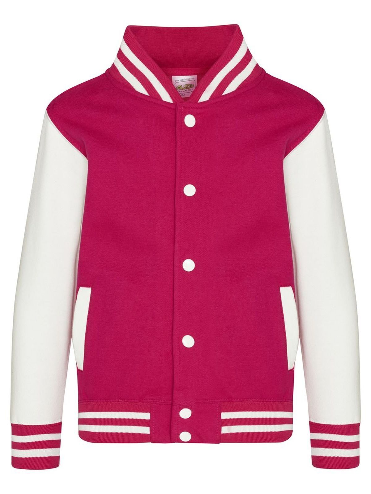 FELPA BASEBALL KIDS VARSITY JACKET - AWDIS JUST HOODS