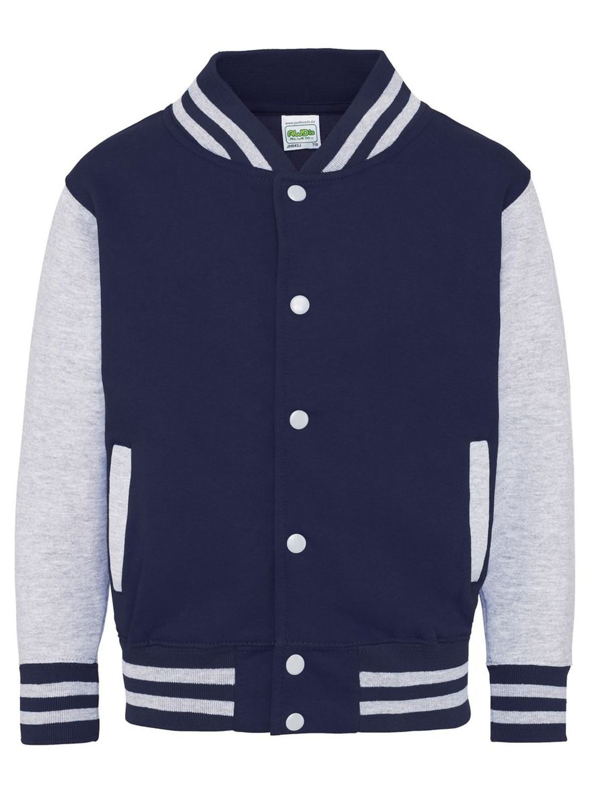 FELPA BASEBALL KIDS VARSITY JACKET - AWDIS JUST HOODS