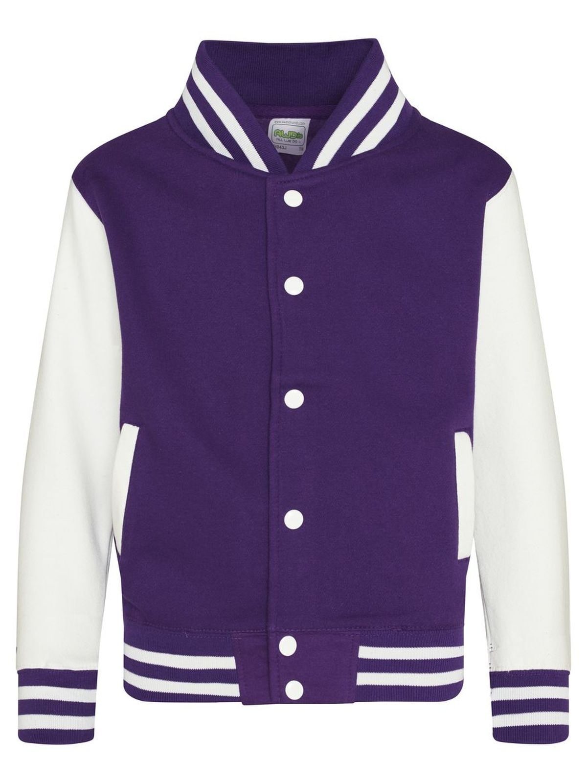 FELPA BASEBALL KIDS VARSITY JACKET - AWDIS JUST HOODS