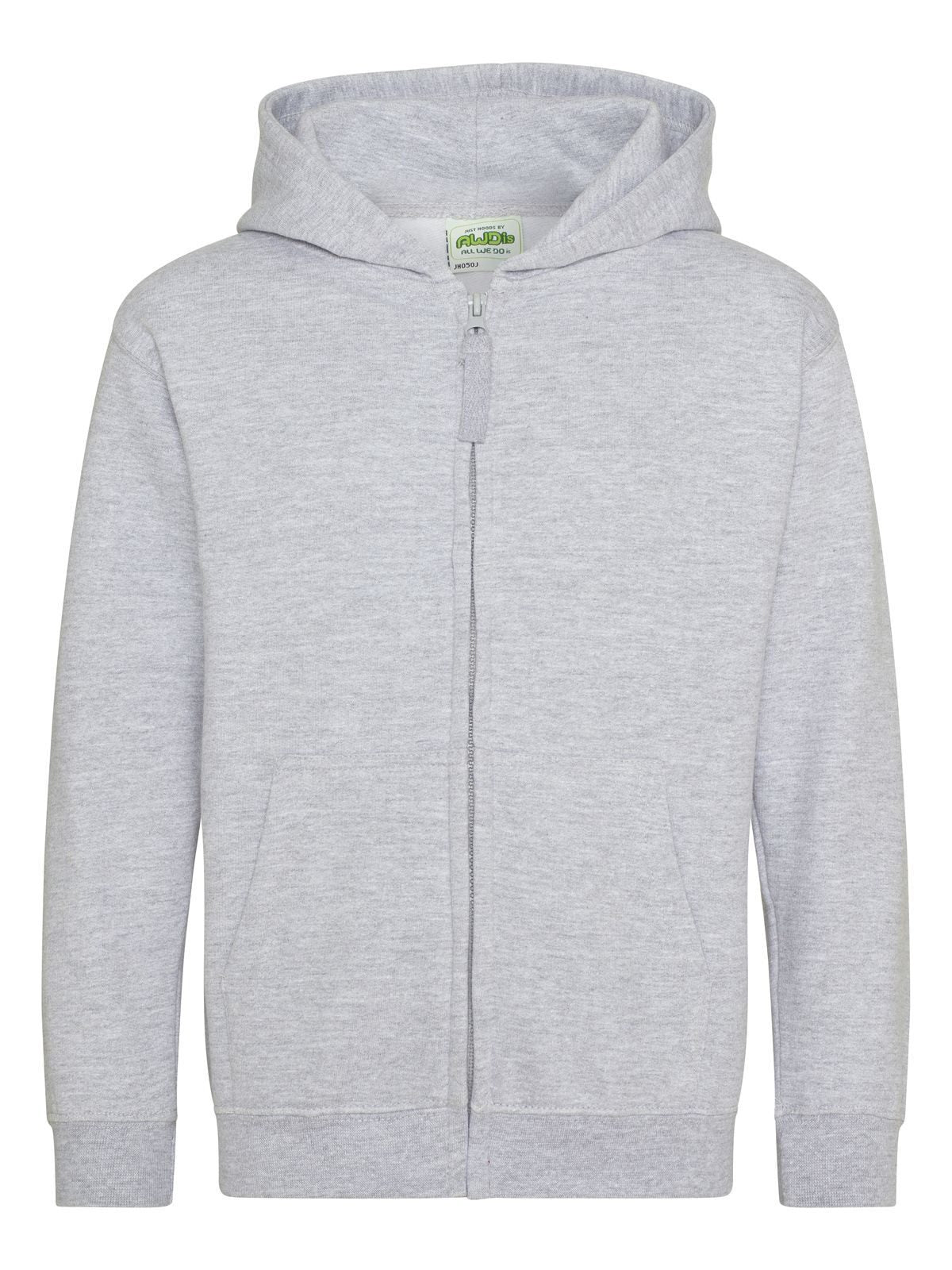 FELPA CON CAPPUCCIO KIDS ZOODIE - AWDIS JUST HOODSGrigio Melange