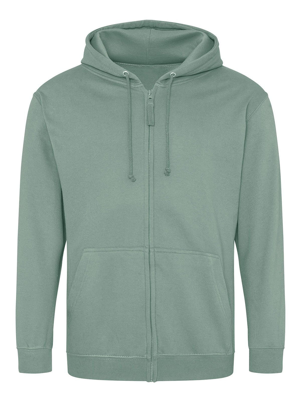 FELPA CON ZIP ZOODIE – AWDIS JUST HOODSVerde Polveroso