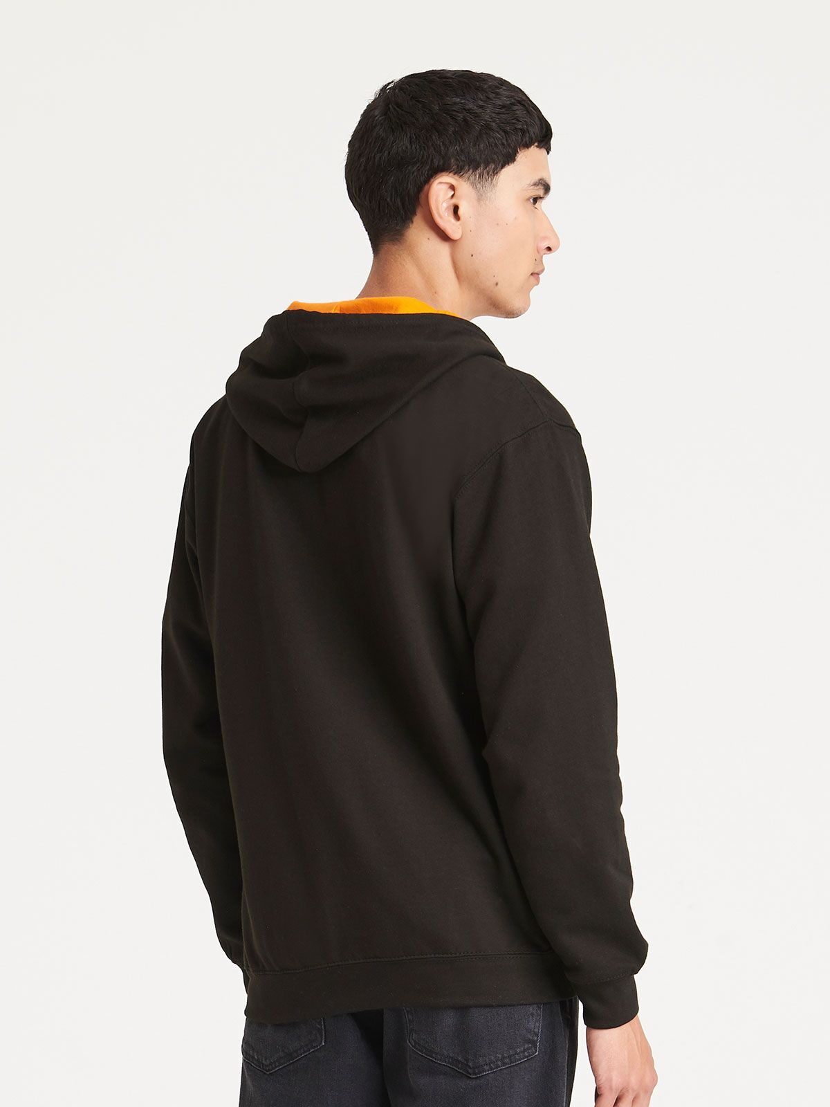 FELPA CON CAPPUCCIO VARSITY ZOODIE - AWDIS JUST HOODS laterale