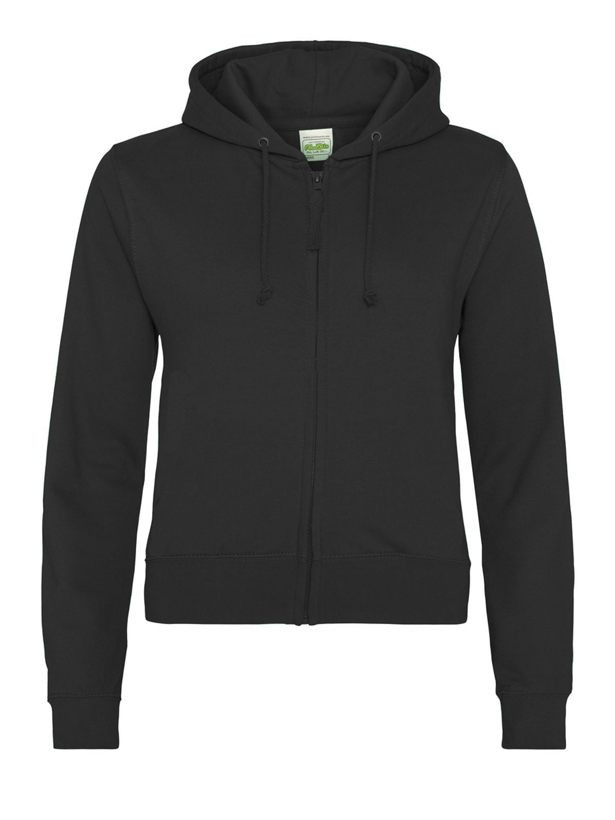 FELPA FULL ZIP GIRLIE FASHION CROPPED ZOODIE - AWDIS JUST HOODSNero Profondo