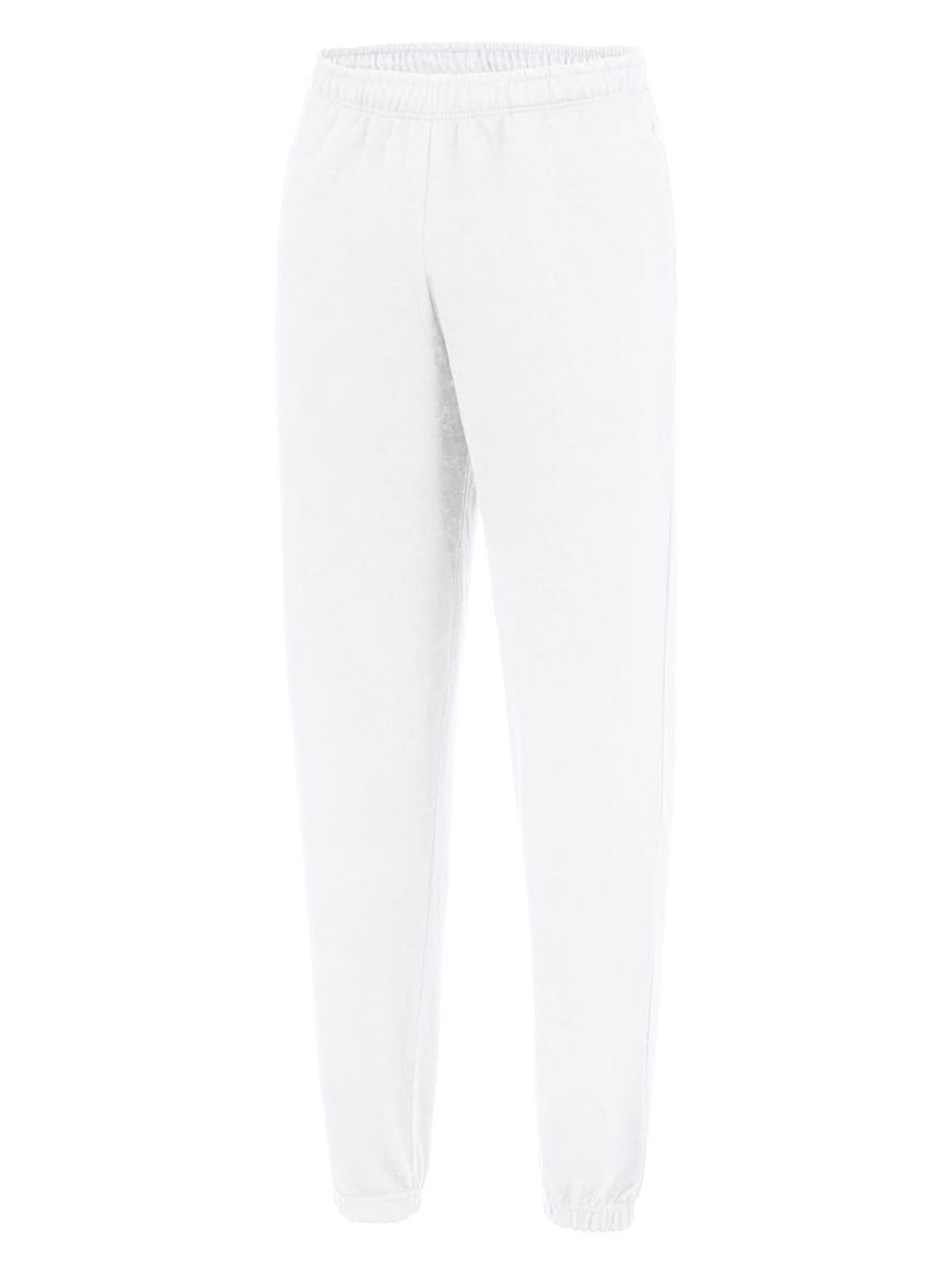 PANTALONI FELPATI COLLEGE CUFFED JOGPANTS - AWDIS JUST HOODSBianco Artico