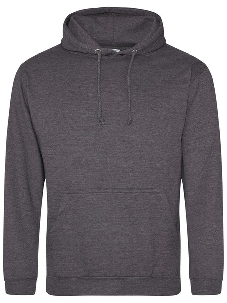 FELPA UNISEX CON CAPPUCCIO ORGANIC HOODIE - AWDIS JUST HOODSCarbone