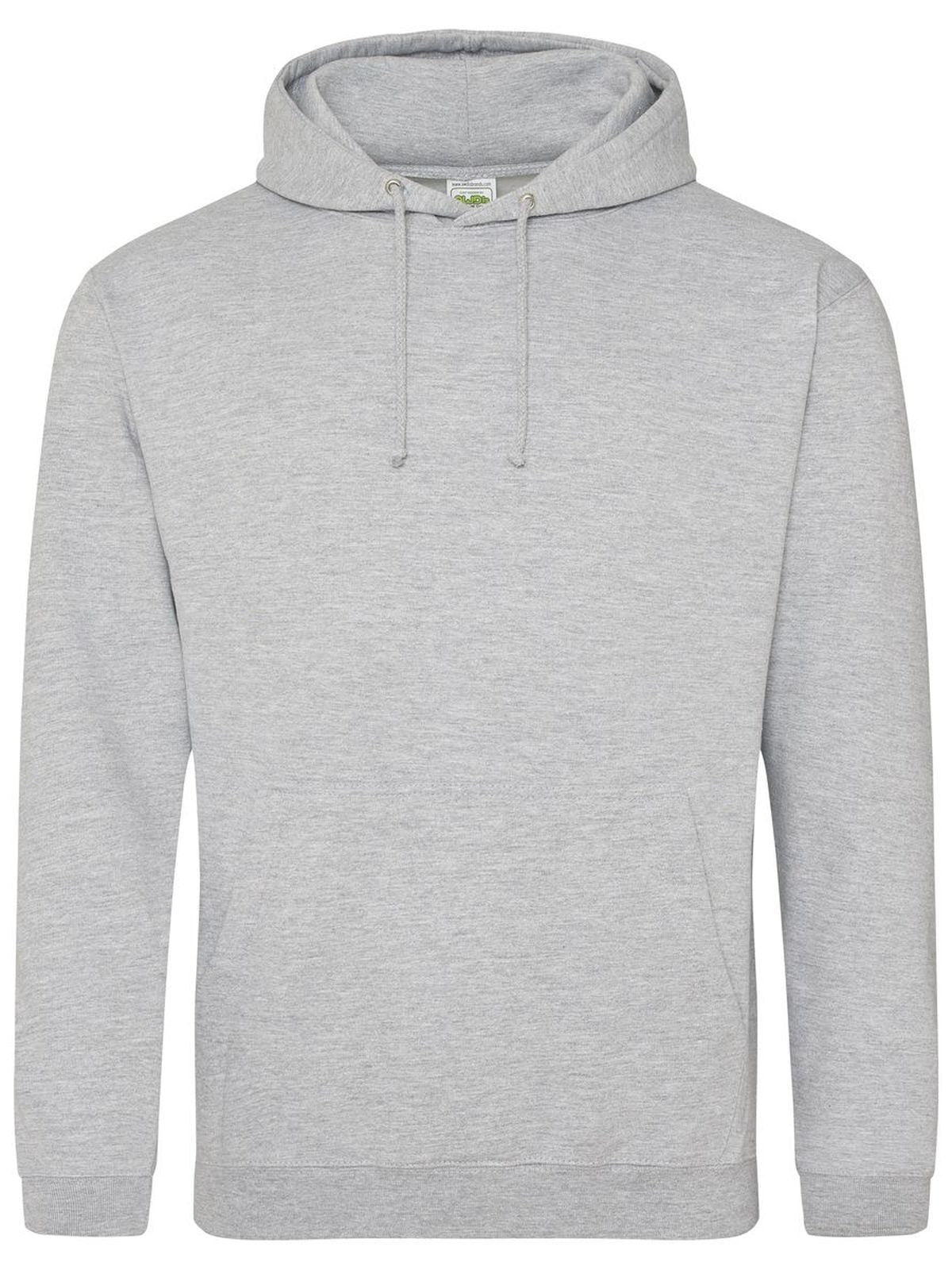 FELPA UNISEX CON CAPPUCCIO ORGANIC HOODIE - AWDIS JUST HOODSGrigio Melange