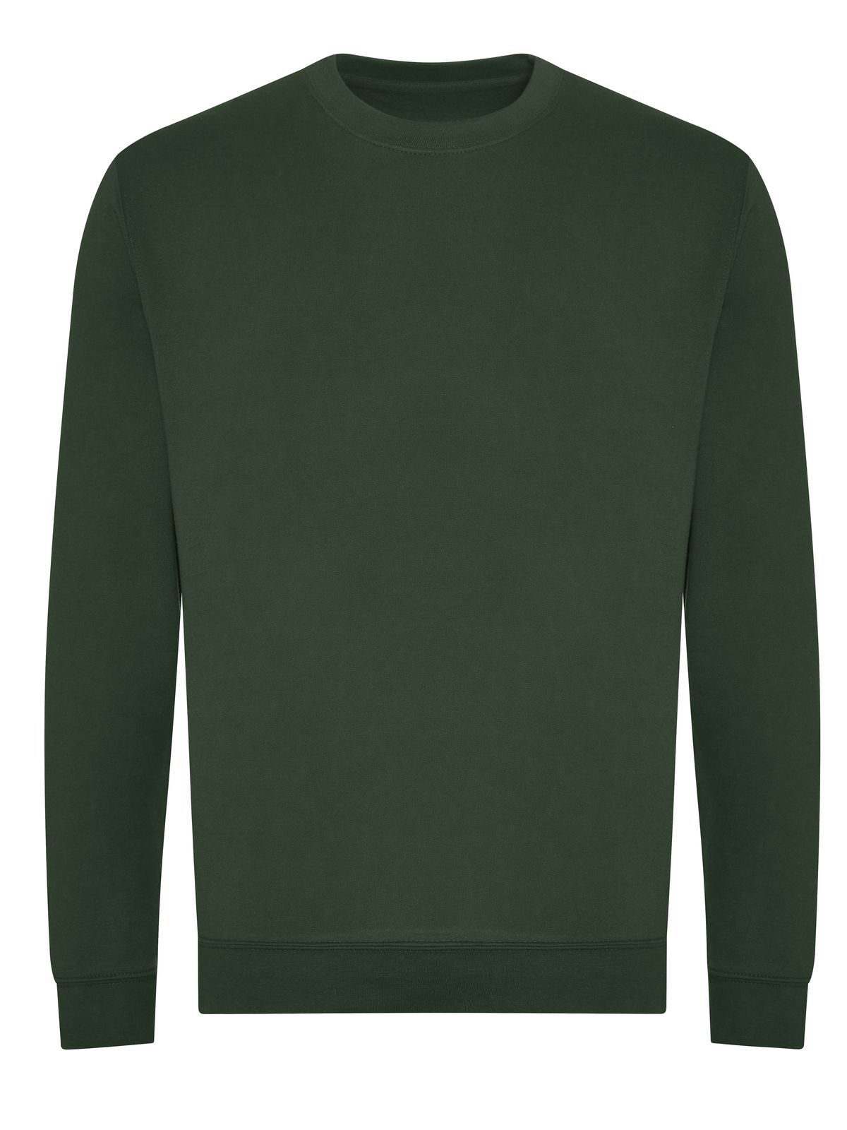 FELPA GIROCOLLO ORGANIC SWEAT - AWDIS JUST HOODSVerde Bottiglia