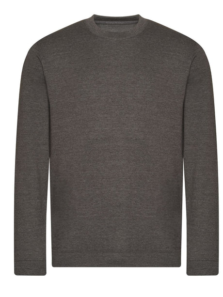 FELPA GIROCOLLO ORGANIC SWEAT - AWDIS JUST HOODSCarbone