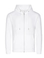 FELPA FULL ZIP CON CAPPUCCIO ORGANIC ZOODIE - AWDIS JUST HOODSBianco Artico