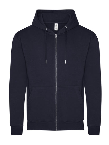 FELPA FULL ZIP CON CAPPUCCIO ORGANIC ZOODIE - AWDIS JUST HOODSBlu Navy Francese