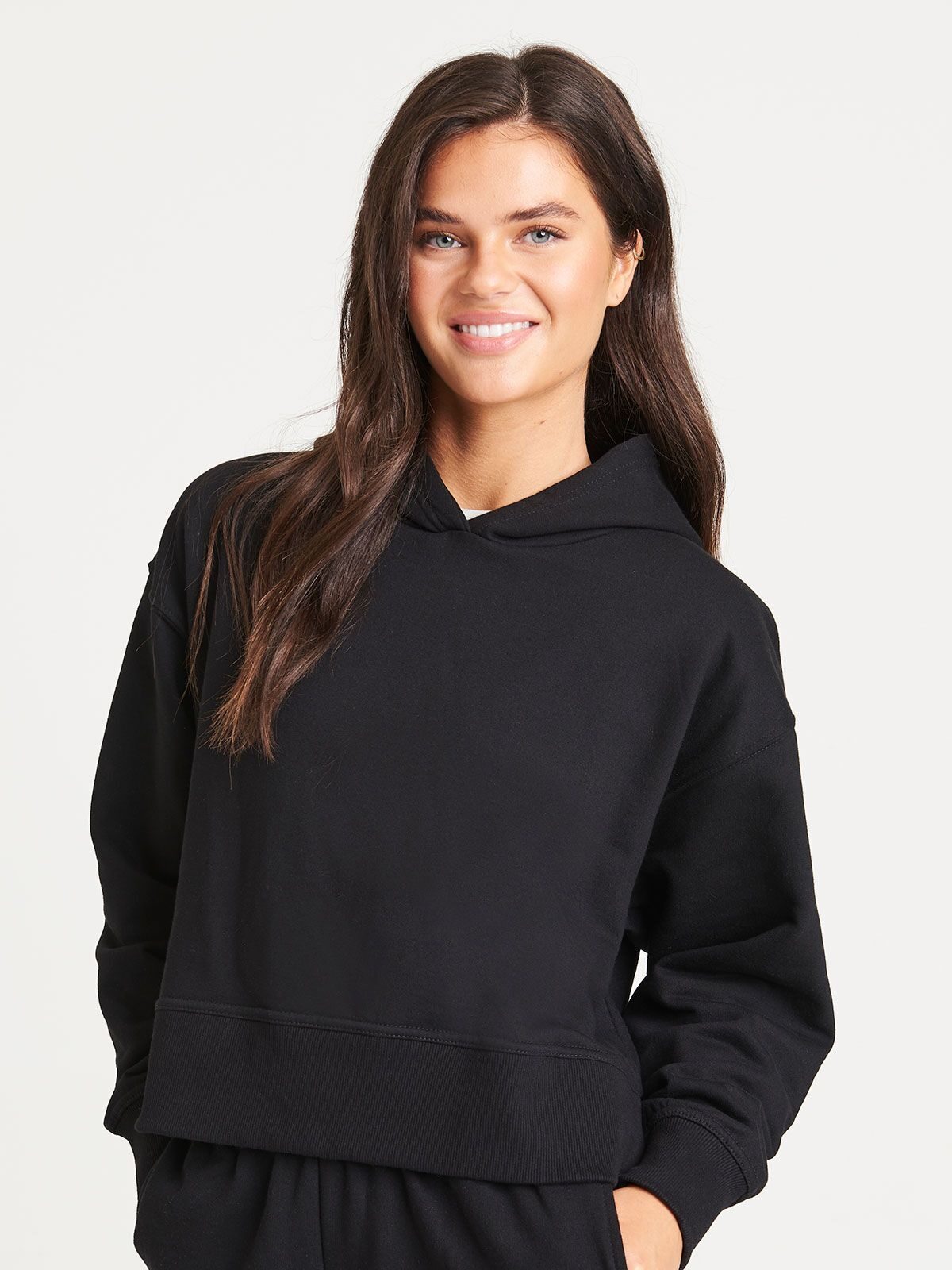 FELPA CON CAPPUCCIO WOMEN'S RELAXED HOODIE - AWDIS JUST HOODS fronte