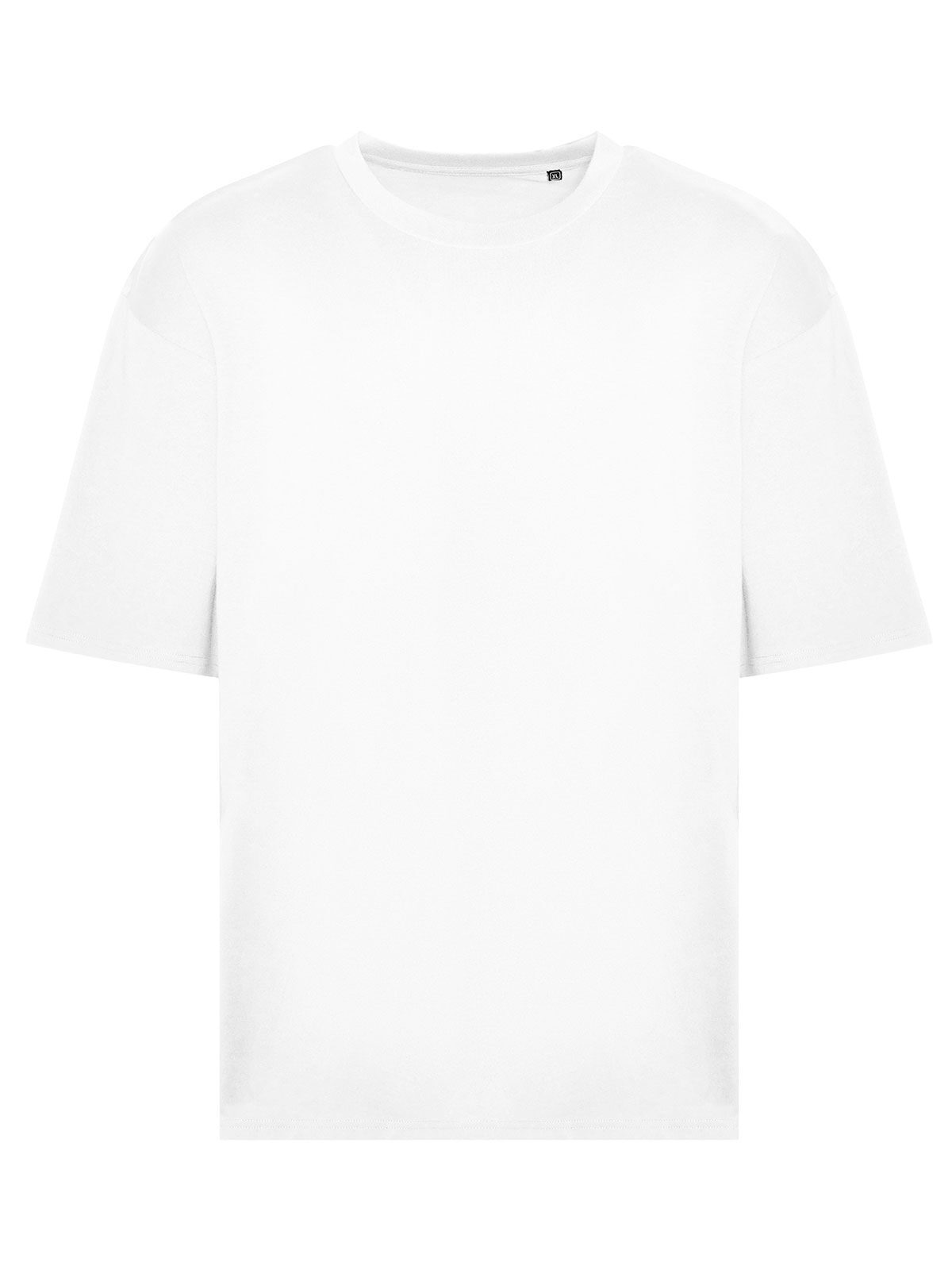 T-SHIRT GIROCOLLO OVERSIZED 100 T - AWDIS JUST TSBianco