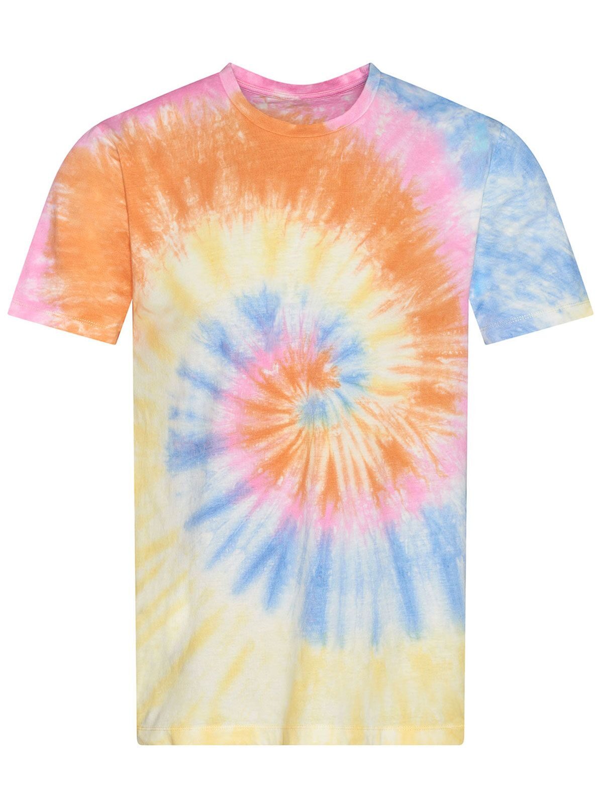 T-SHIRT GIROCOLLO TIE-DYE T - AWDIS JUST TSVortice Pastello