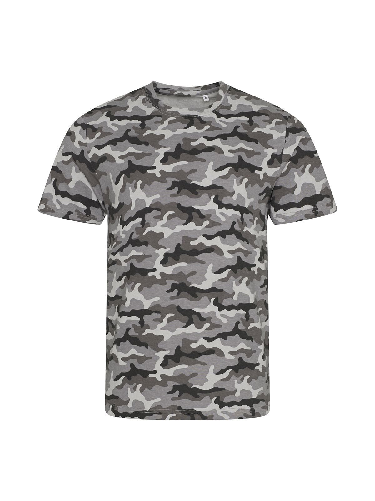 T-SHIRT MANICA CORTA CAMO T - AWDIS JUST TSGrigio Mimetico