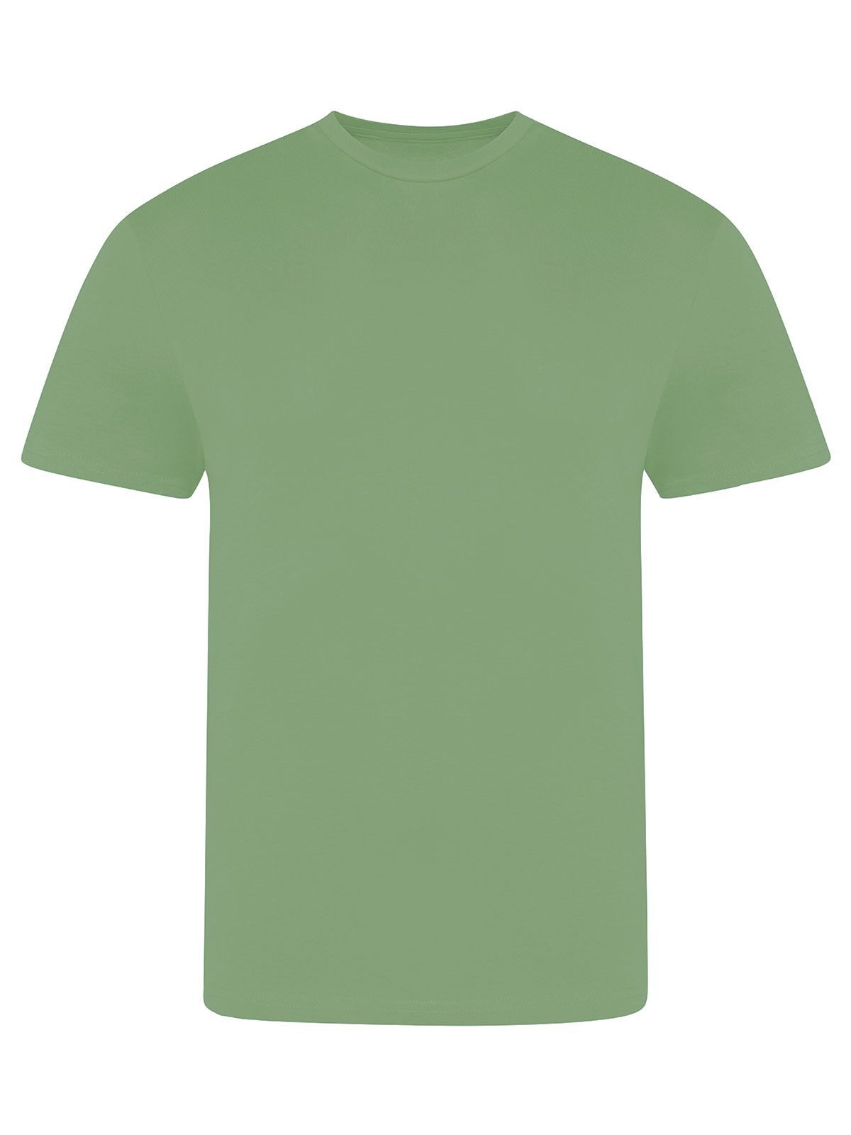 T-SHIRT GIROCOLLO THE 100 T - AWDIS JUST TSVerde Polveroso