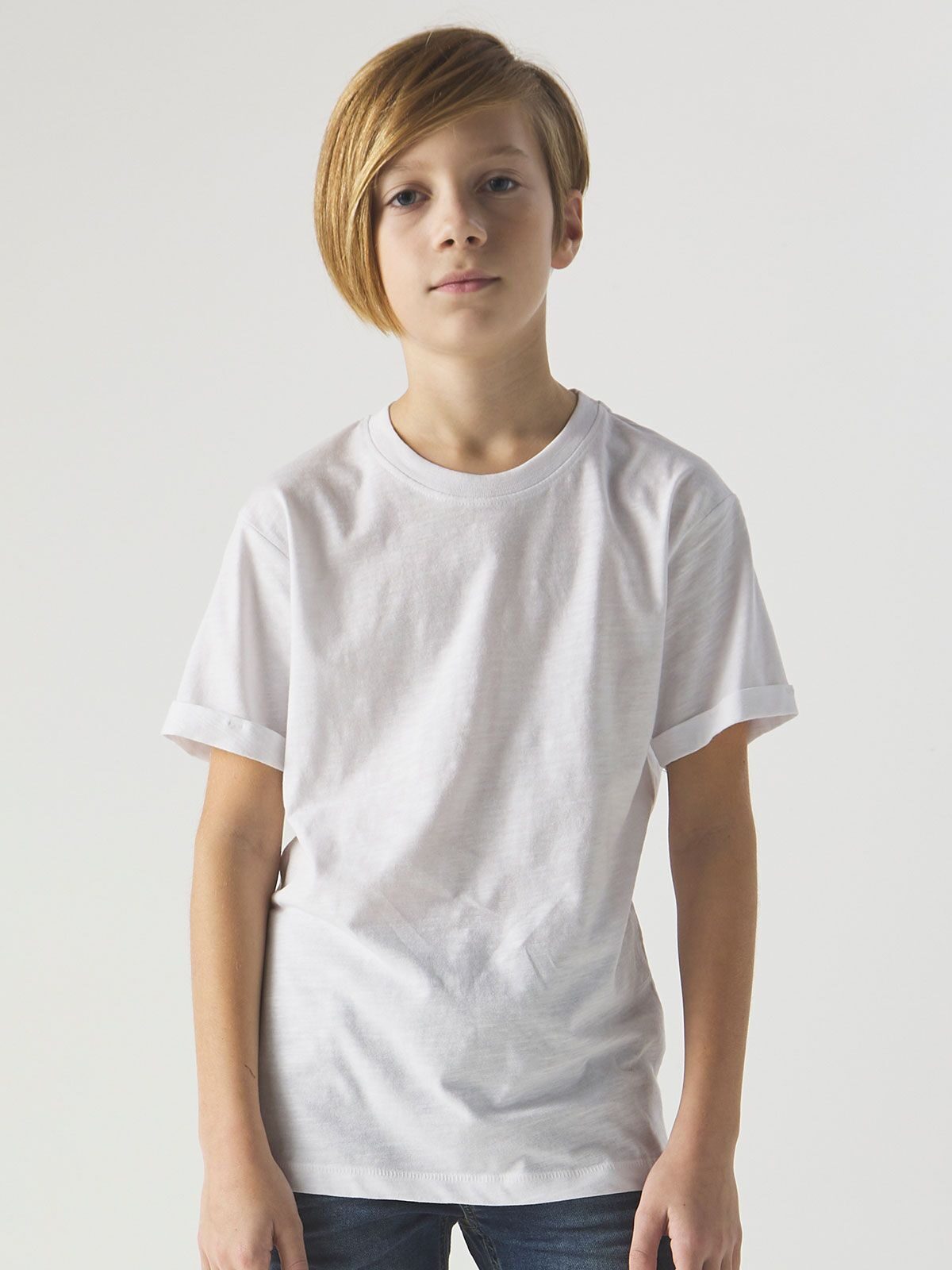 T-SHIRT SLUB BAMBINO - BS fronte