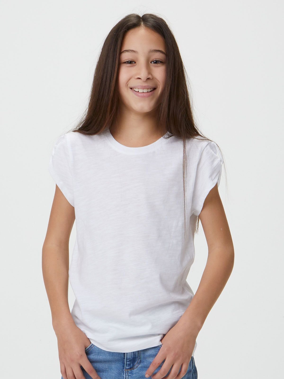 T-SHIRT SLUB BAMBINA - BS fronte