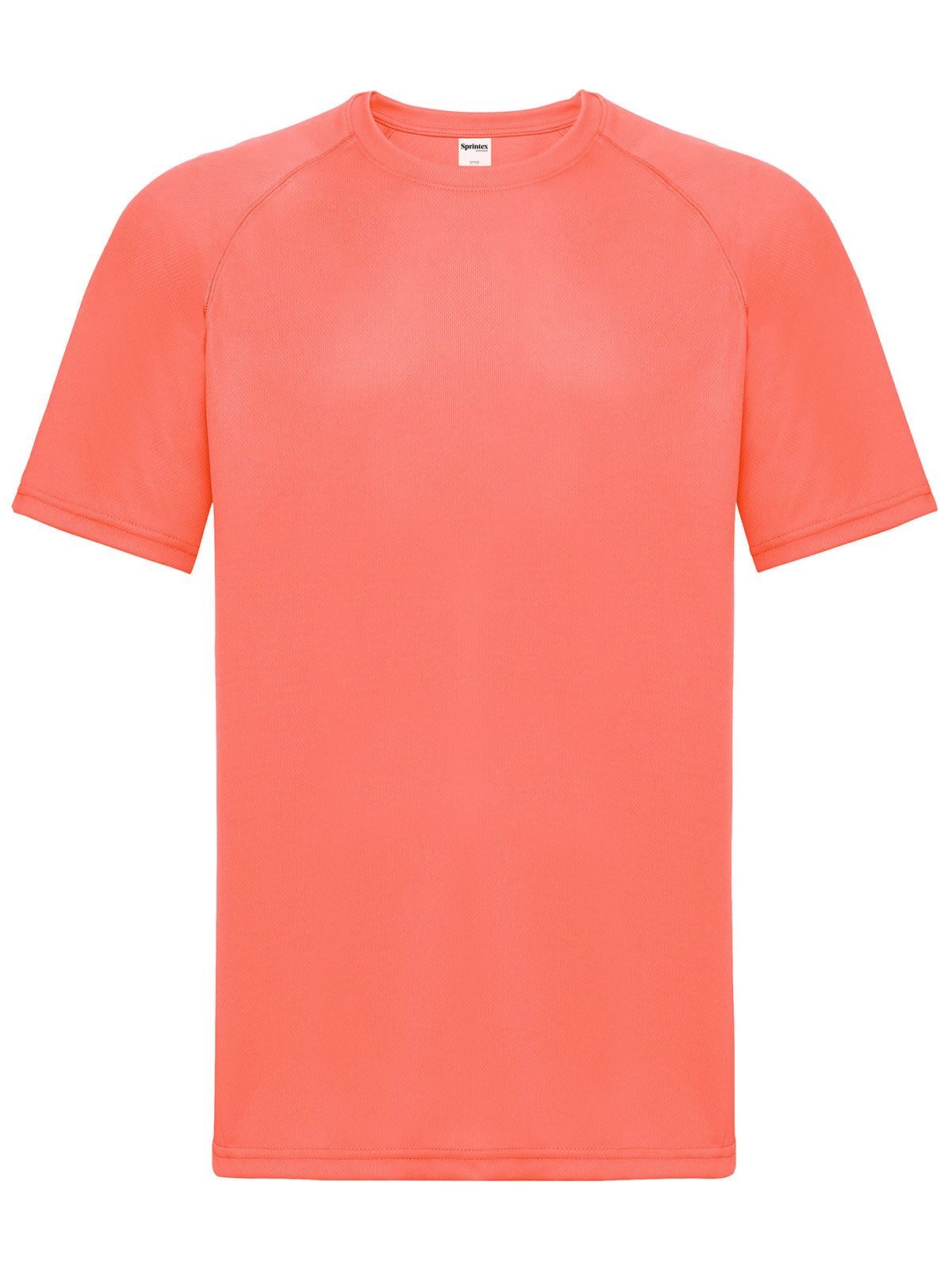 T-SHIRT RUN IN POLIESTERE - SPRINTEXRosso Corallo Fluo