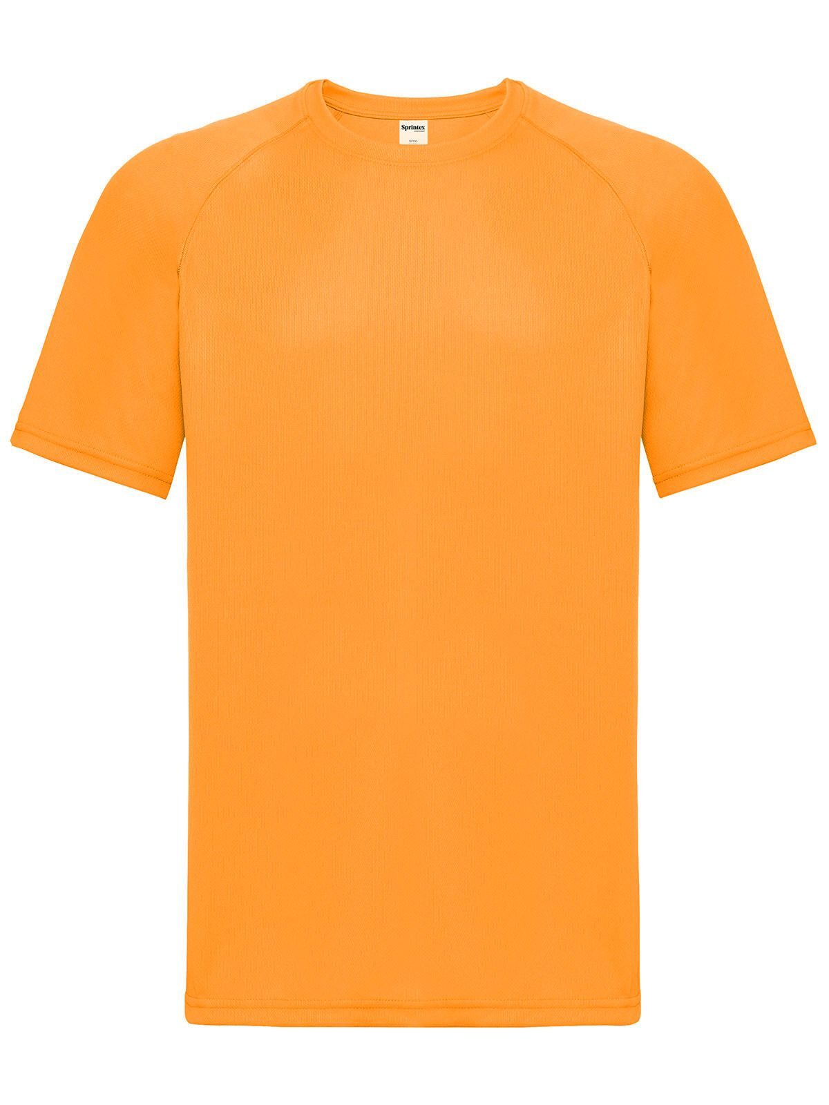 T-SHIRT RUN IN POLIESTERE - SPRINTEXArancione Fluo
