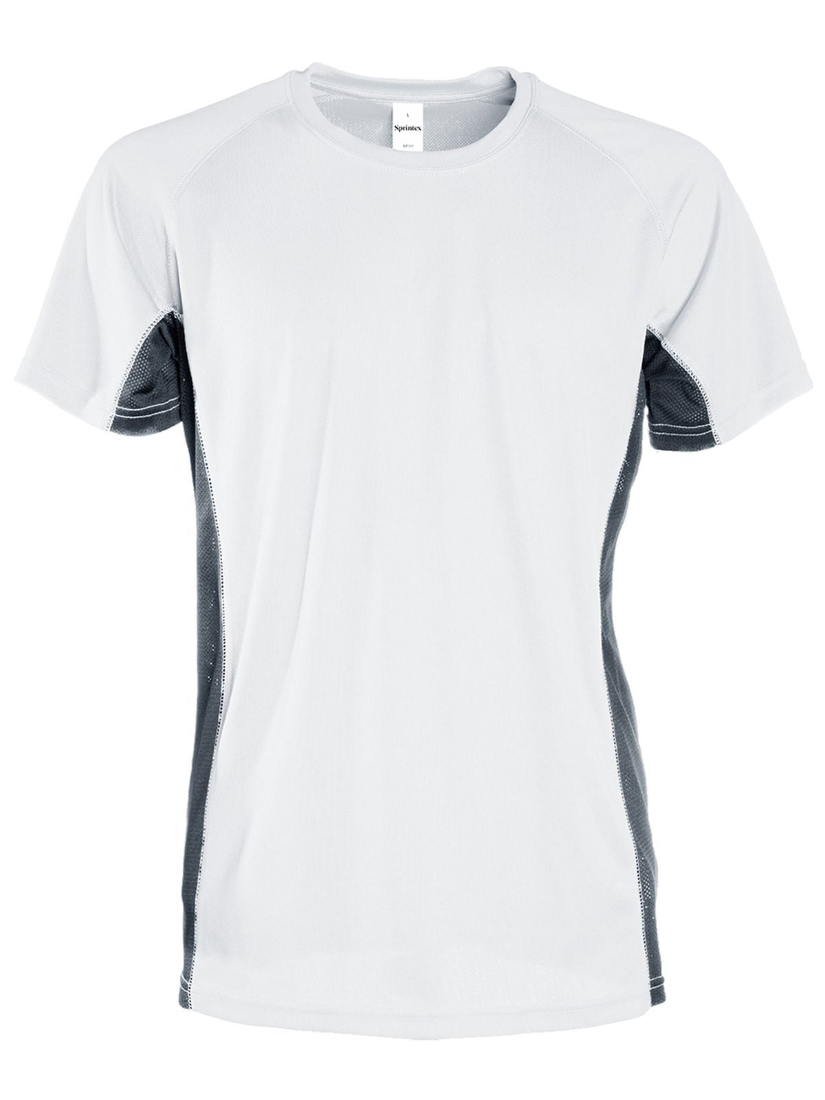 T-SHIRT AIR IN POLIESTERE - SPRINTEXBianco-Grigio